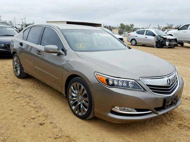 JH4KC1F54GC000678 - 2016 ACURA RLX TECH SILVER photo 1