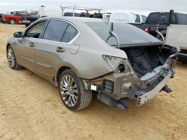 JH4KC1F54GC000678 - 2016 ACURA RLX TECH SILVER photo 3