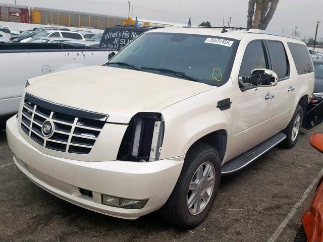 1GYFK66857R262732 - 2007 CADILLAC ESCALADE E WHITE photo 2