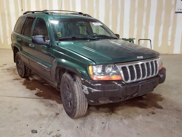 1J4GW58S1XC690117 - 1999 JEEP GRAND CHER GREEN photo 1