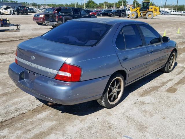 1N4DL01D9YC147881 - 2000 NISSAN ALTIMA XE BLUE photo 4