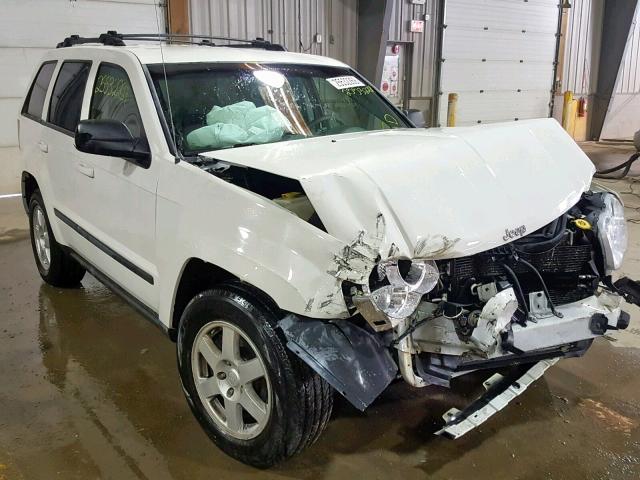 1J8GR48K19C547476 - 2009 JEEP GRAND CHER WHITE photo 1