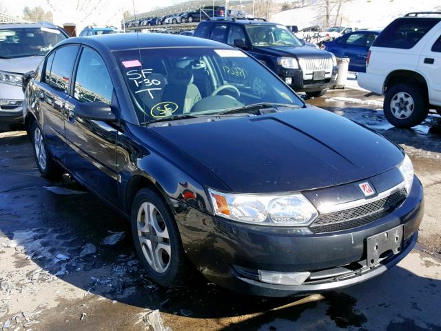 1G8AL52FX3Z142280 - 2003 SATURN ION LEVEL BLACK photo 1