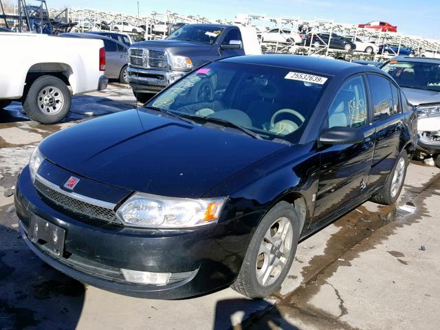 1G8AL52FX3Z142280 - 2003 SATURN ION LEVEL BLACK photo 2