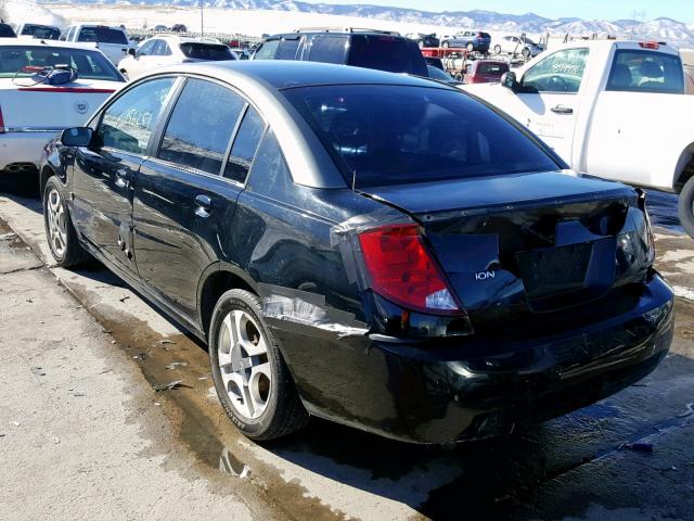 1G8AL52FX3Z142280 - 2003 SATURN ION LEVEL BLACK photo 3