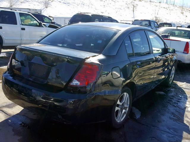 1G8AL52FX3Z142280 - 2003 SATURN ION LEVEL BLACK photo 4