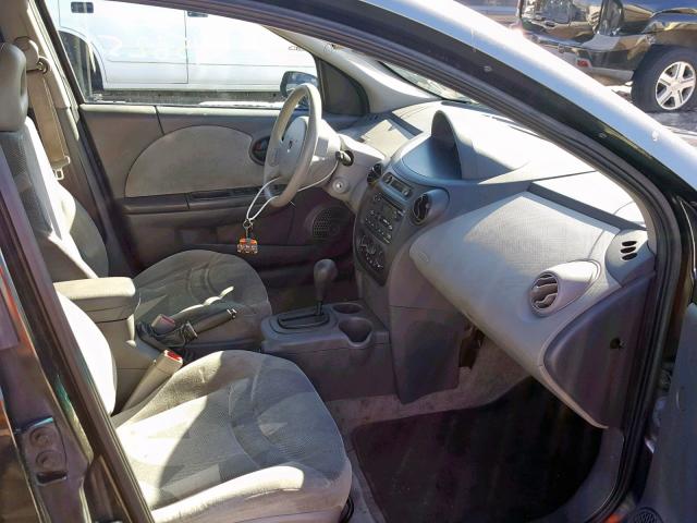 1G8AL52FX3Z142280 - 2003 SATURN ION LEVEL BLACK photo 5