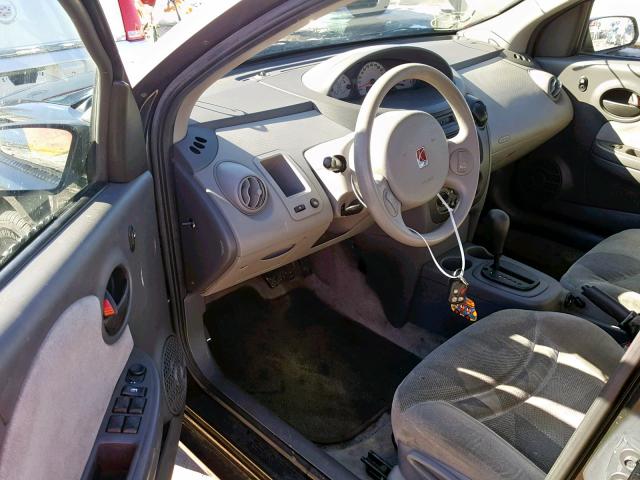 1G8AL52FX3Z142280 - 2003 SATURN ION LEVEL BLACK photo 9