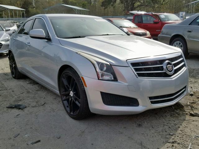 1G6AA5RA8D0140204 - 2013 CADILLAC ATS SILVER photo 1