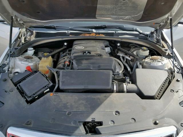 1G6AA5RA8D0140204 - 2013 CADILLAC ATS SILVER photo 7