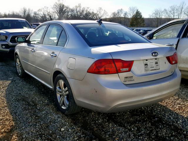 KNAGE228795336059 - 2009 KIA OPTIMA SILVER photo 3