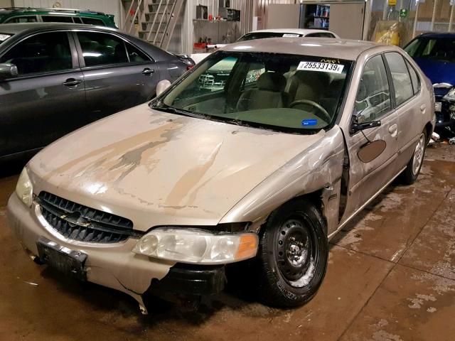 1N4DL01D91C103272 - 2001 NISSAN ALTIMA XE TAN photo 2