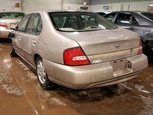 1N4DL01D91C103272 - 2001 NISSAN ALTIMA XE TAN photo 3