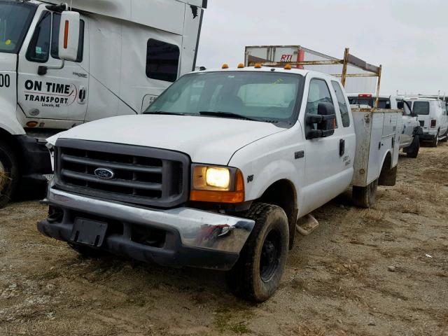 1FDSX35L4YED06508 - 2000 FORD F350 SRW S WHITE photo 2