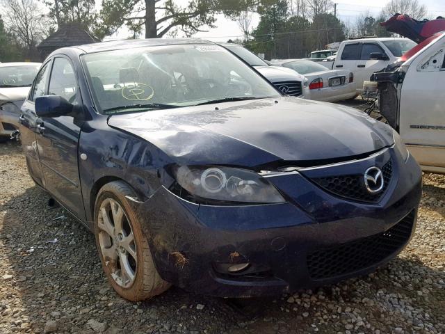 JM1BK32F081146474 - 2008 MAZDA 3 I BLUE photo 1