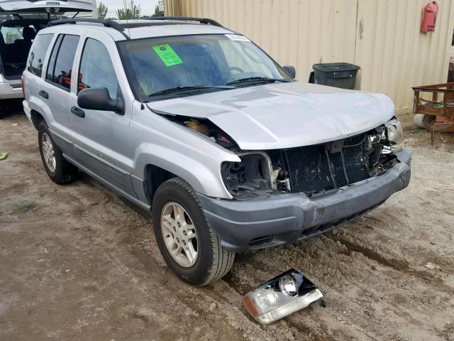 1J4GX48S42C262560 - 2002 JEEP GRAND CHER SILVER photo 1