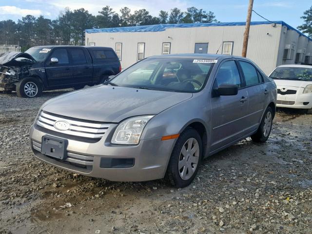 3FAHP06Z68R179361 - 2008 FORD FUSION S GRAY photo 2