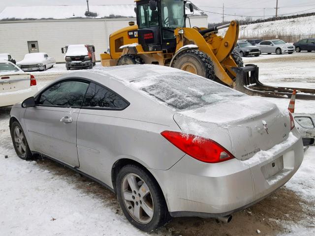 1G2ZH158464212538 - 2006 PONTIAC G6 GT SILVER photo 3