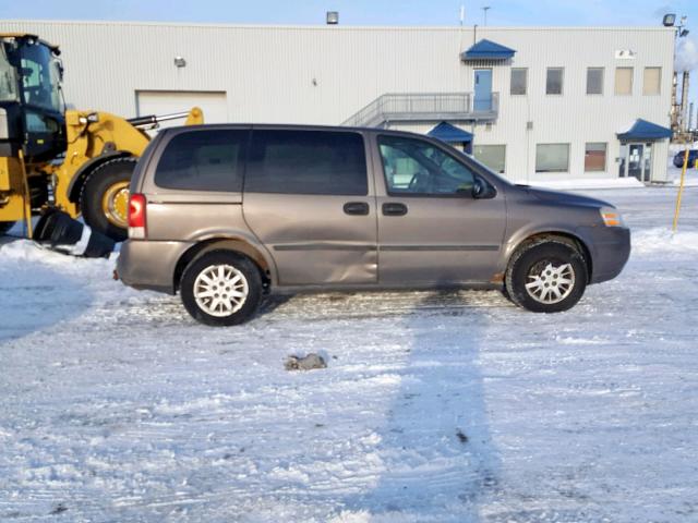 1GNDU03L15D206317 - 2005 CHEVROLET UPLANDER BEIGE photo 9