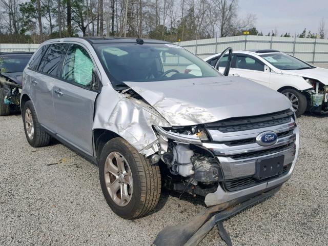 2FMDK3JC6BBA84070 - 2011 FORD EDGE SEL SILVER photo 1