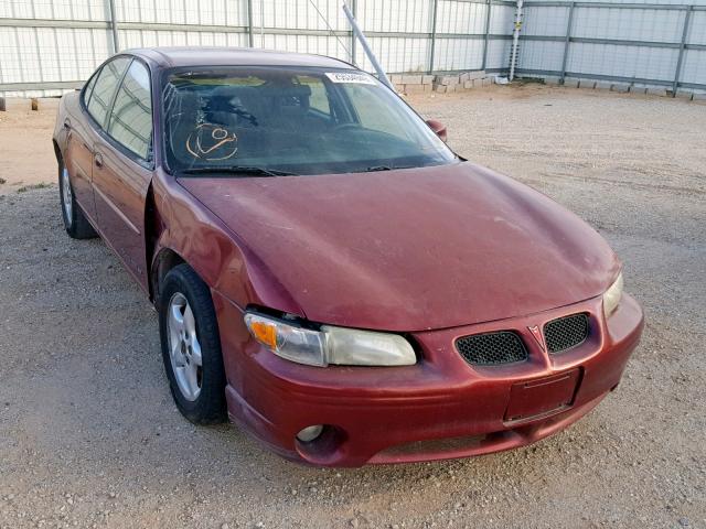 1G2WK52J62F279689 - 2002 PONTIAC GRAND PRIX 勃艮第红 照片 1