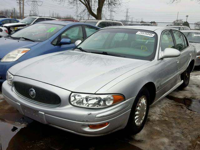 1G4HP54K5Y4222007 - 2000 BUICK LESABRE CU SILVER photo 2