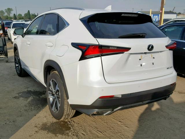 JTJYARBZ9J2093734 - 2018 LEXUS NX 200T WHITE photo 3