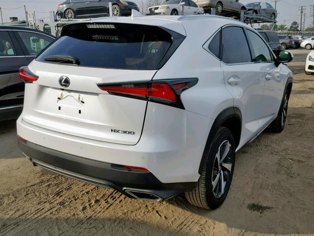 JTJYARBZ9J2093734 - 2018 LEXUS NX 200T WHITE photo 4