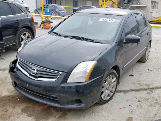 3N1AB6AP5BL697865 - 2011 NISSAN SENTRA 2.0 BLACK photo 2