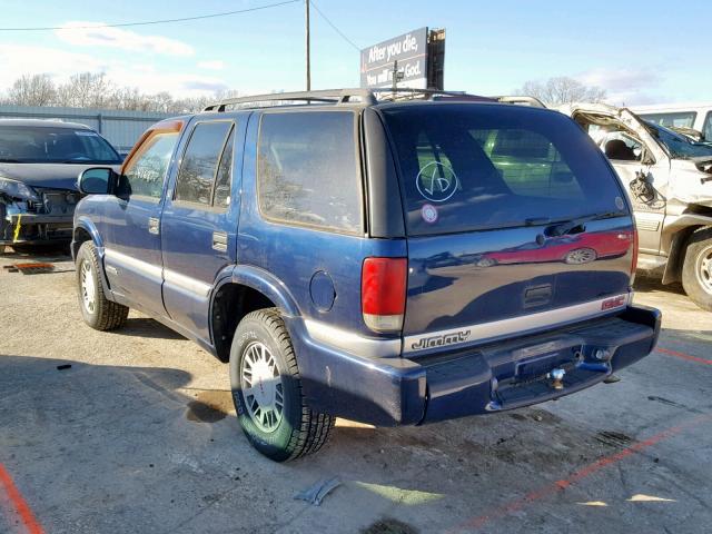 1GKDT13W1Y2140531 - 2000 GMC JIMMY / EN BLUE photo 3