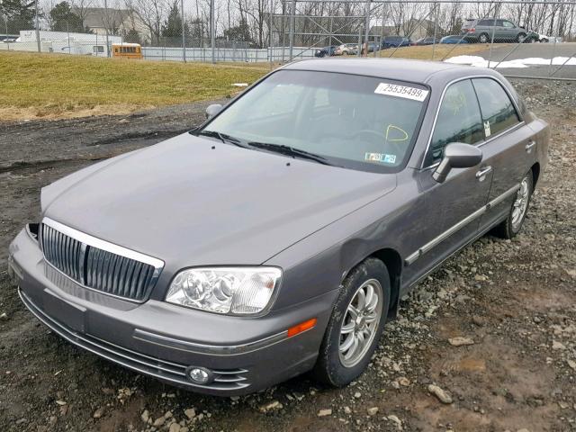 KMHFU45E44A313591 - 2004 HYUNDAI XG 350 GRAY photo 2