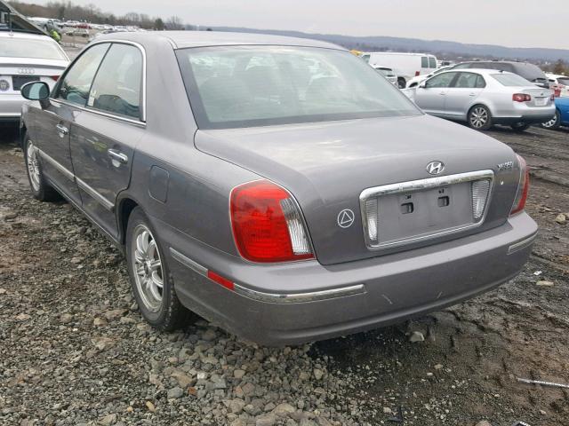 KMHFU45E44A313591 - 2004 HYUNDAI XG 350 GRAY photo 3