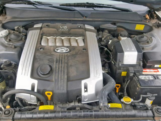 KMHFU45E44A313591 - 2004 HYUNDAI XG 350 GRAY photo 7