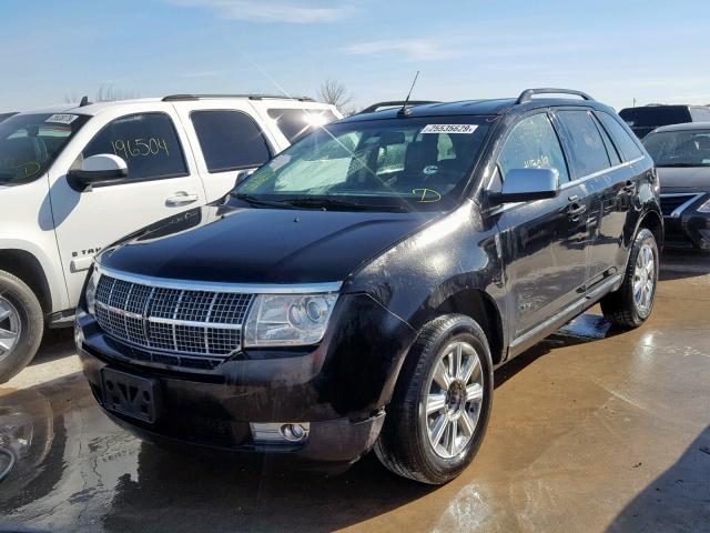 2LMDU68C38BJ03043 - 2008 LINCOLN MKX BLACK photo 2