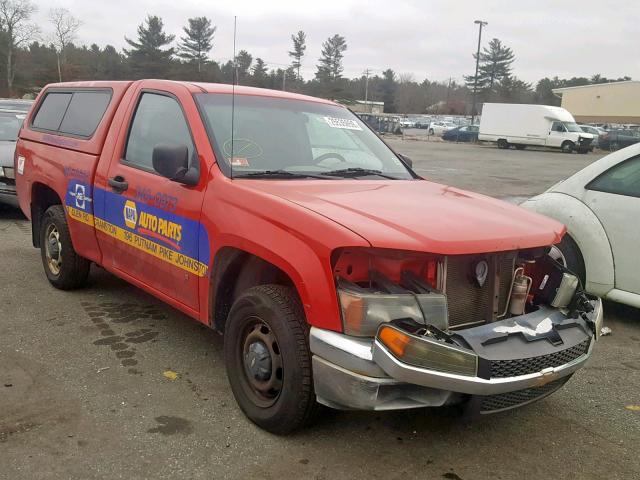 1GCCS146968149500 - 2006 CHEVROLET COLORADO RED photo 1