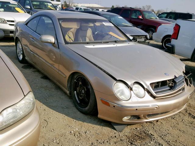 WDBPJ75J92A020927 - 2002 MERCEDES-BENZ CL 500 GOLD photo 1