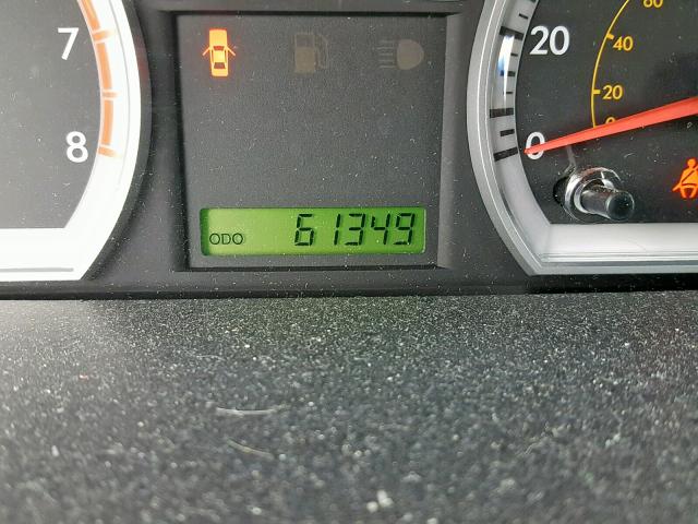 KL1TD56608B163393 - 2008 CHEVROLET AVEO BASE ყვითელი ფოტო 8