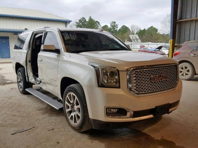 1GKS1JKJ3FR699795 - 2015 GMC YUKON XL D WHITE photo 1