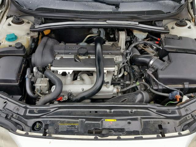 YV1RS592272630338 - 2007 VOLVO S60 2.5T WHITE photo 7