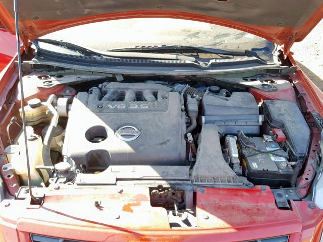 1N4BL24E99C123430 - 2009 NISSAN ALTIMA 3.5 RED photo 7