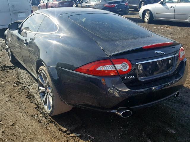 SAJWA4FB3ELB54543 - 2014 JAGUAR XK BLACK photo 3