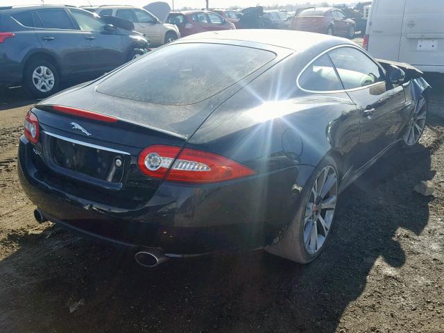 SAJWA4FB3ELB54543 - 2014 JAGUAR XK BLACK photo 4