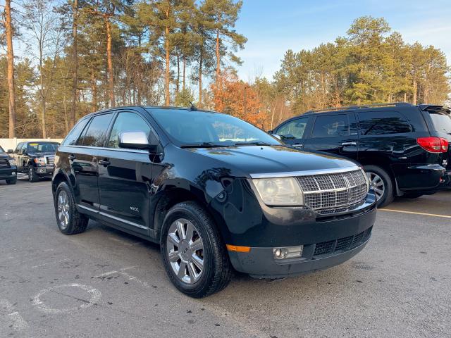 2LMDU88C17BJ32955 - 2007 LINCOLN MKX BLACK photo 2