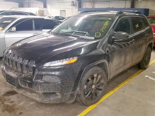 1C4PJLCB9EW313384 - 2014 JEEP CHEROKEE L BLACK photo 2