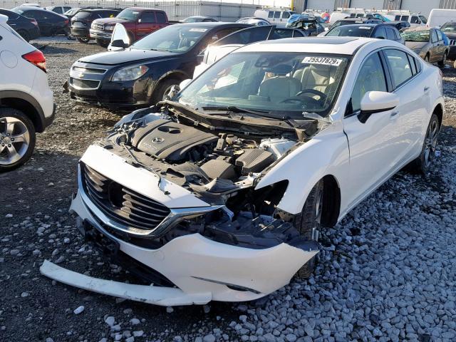 JM1GJ1W54G1431109 - 2016 MAZDA 6 GRAND TO WHITE photo 2