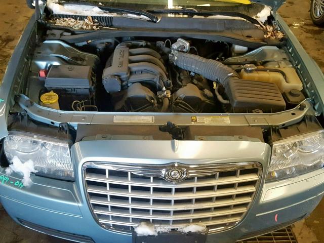 2C3KA43D79H504974 - 2009 CHRYSLER 300 LX BLUE photo 7