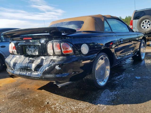 1FALP45X8TF184617 - 1996 FORD MUSTANG GT BLACK photo 4