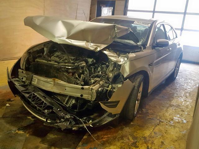 1FAHP2HW5BG182233 - 2011 FORD TAURUS SEL SILVER photo 2