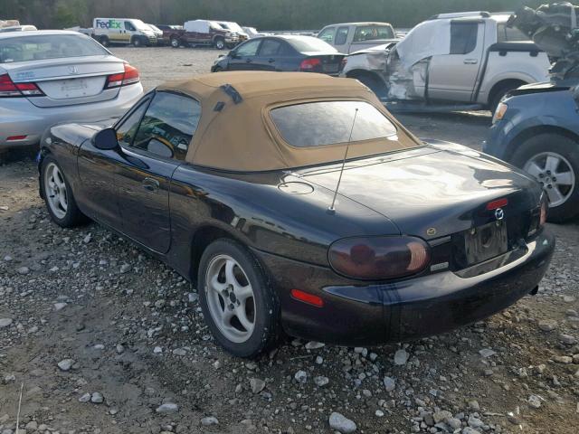 JM1NB353520234027 - 2002 MAZDA MX-5 MIATA BLACK photo 3