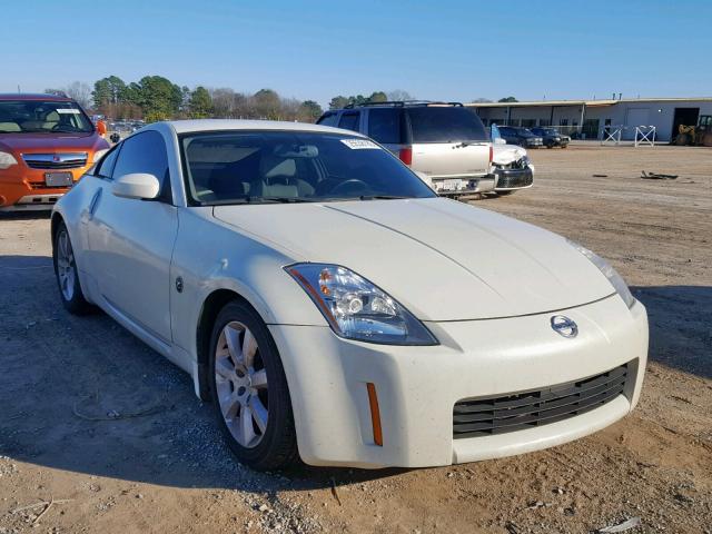 JN1AZ34D33T102195 - 2003 NISSAN 350Z COUPE WHITE photo 1